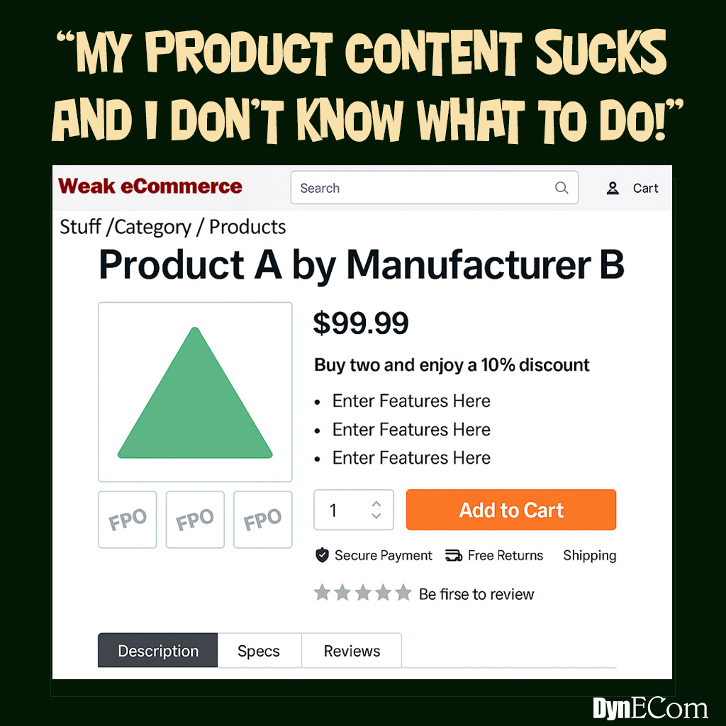 Product Content Sucks