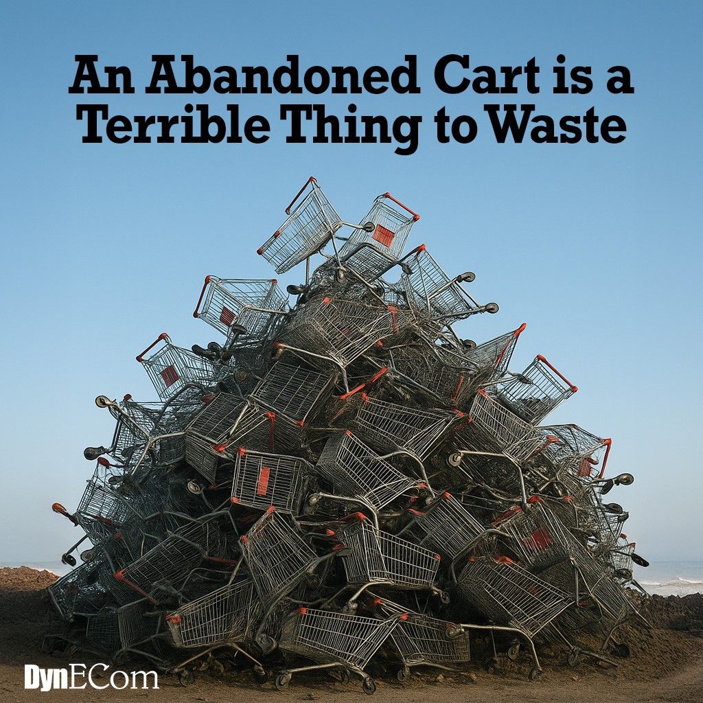An Abandoned Cart Is a Terrible Thing to Waste