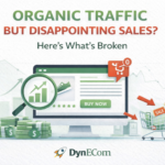 Organic Traffic but Disappointing Sales
