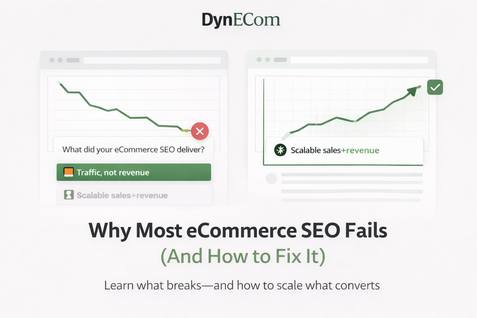 Why Most eCommerce SEO Fails (And How to Fix It)