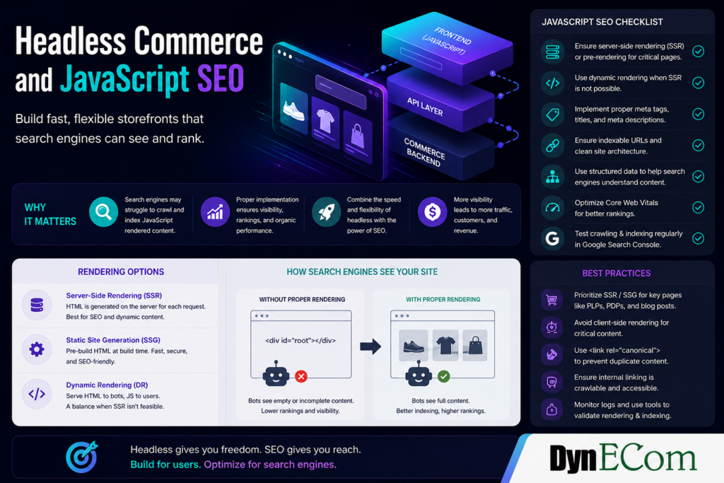Headless Commerce and JavaScript SEO