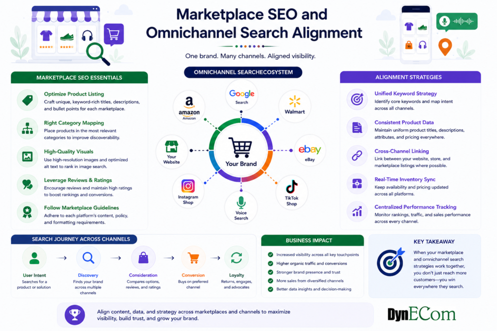 Marketplace SEO and Omnichannel Search Alignment