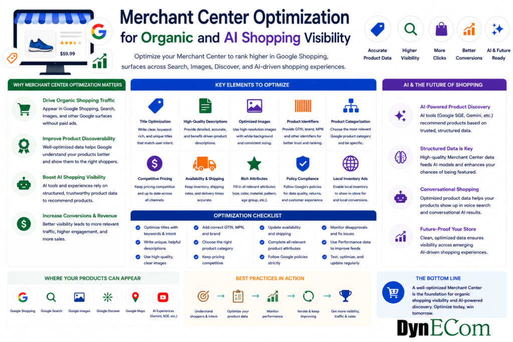 Merchant Center Optimization