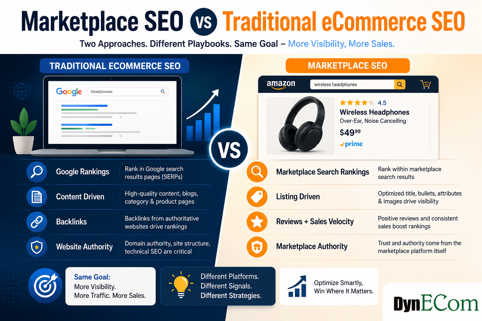 Marketplace SEO vs Traditional eCommerce SEO: Understanding the Difference